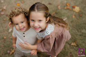 Atlanta, Georgia: Tender bond between siblings, capturing shared joy, trust, and loving togetherness.