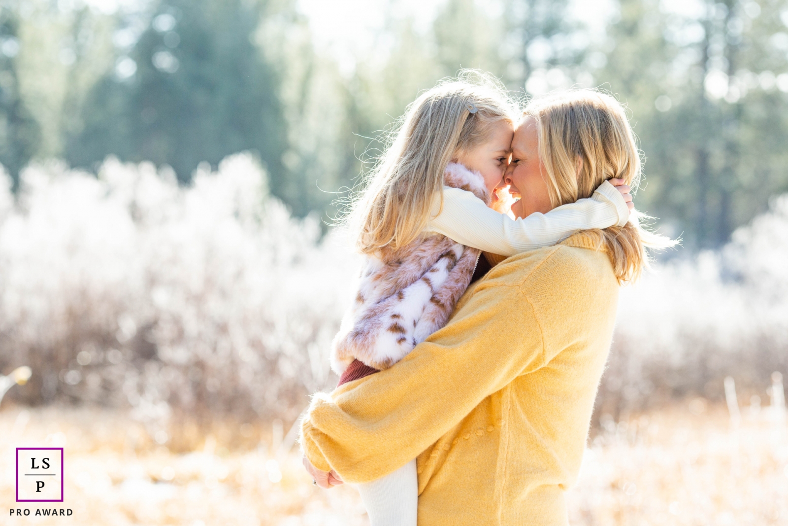 Lake Tahoe Lifestyle Photographer created this artistic portrait with some Mom and daughter special time together