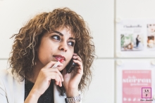 Lifestyle Portrait Session | Image Contains: indoors, indoor, in a building, phone, cameras, camera phone, teen, teenager, high school, senior, young adult