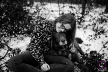Teen Portrait with a Dog in Groningen | Lifestyle Photography Session: this is a family shot with a dog