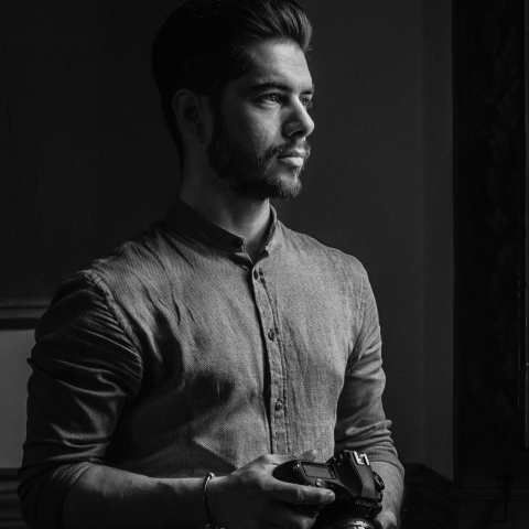 Portrait of lifestyle photographer Giuseppe De Angelis - For: Italy Lazio Latina