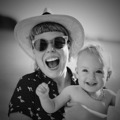 Family portrait of England and London lifestyle photographer Marta Ilardo of the United Kingdom