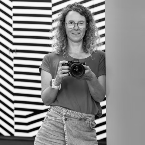 Portrait of Anne-Sophie Jolly, lifestyle photographer in Vendee, Pays de la Loire, France