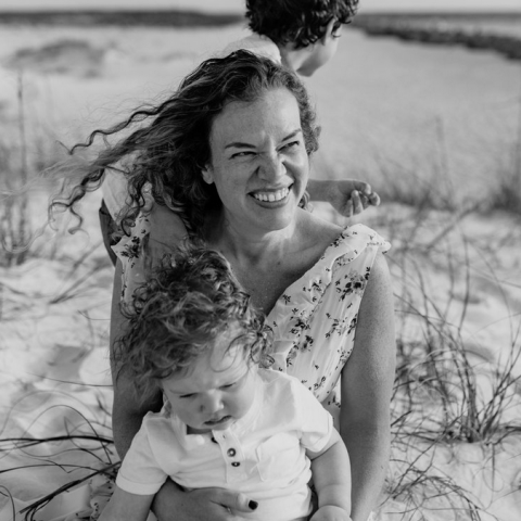 Atlanta lifestyle photographer Ashley Kostepen - Georgia family portrait sessions at the beach