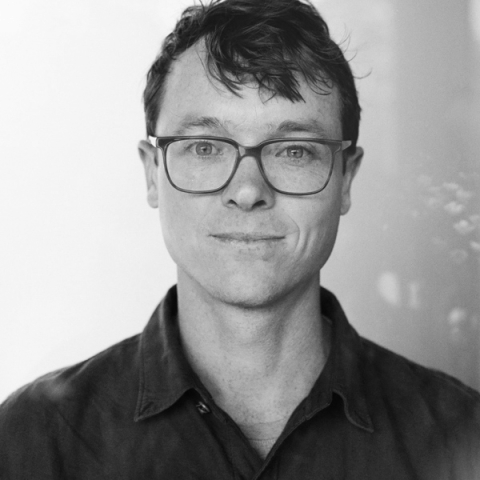 Double exposure portrait of photographer David Enloe David Enloe California Lifestyle Photography in Double Exposure Artistic Portrait