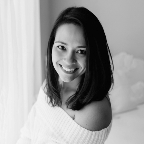 Portrait of Raleigh lifestyle, newborn, pregnancy and family photographer Linsley Schneider of North Carolina